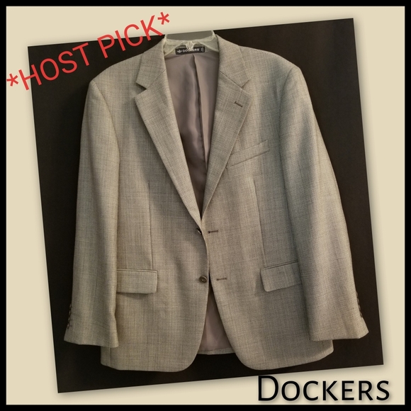 Dockers Other - Dockers*Grey Sport Coat-Wool Blend